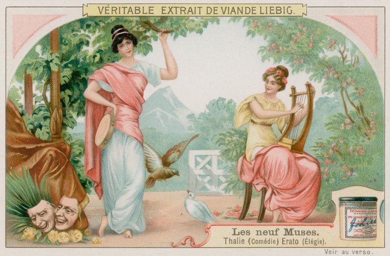 Thalie (comédie) et Érato (élégie) - European School