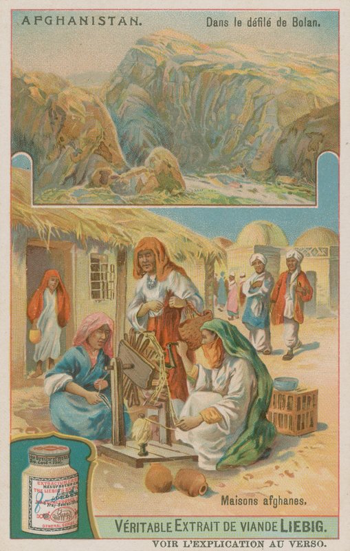 Le Col de Bolan et une Maison Afghane - European School