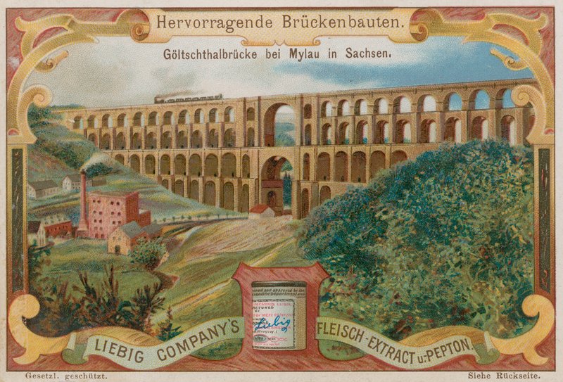 Viaduc ferroviaire de Goltzsch, Mylau, Allemagne - European School
