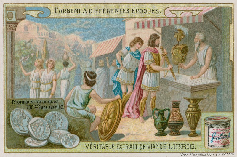 Les Grecs et Leurs Pièces Estampillées - European School