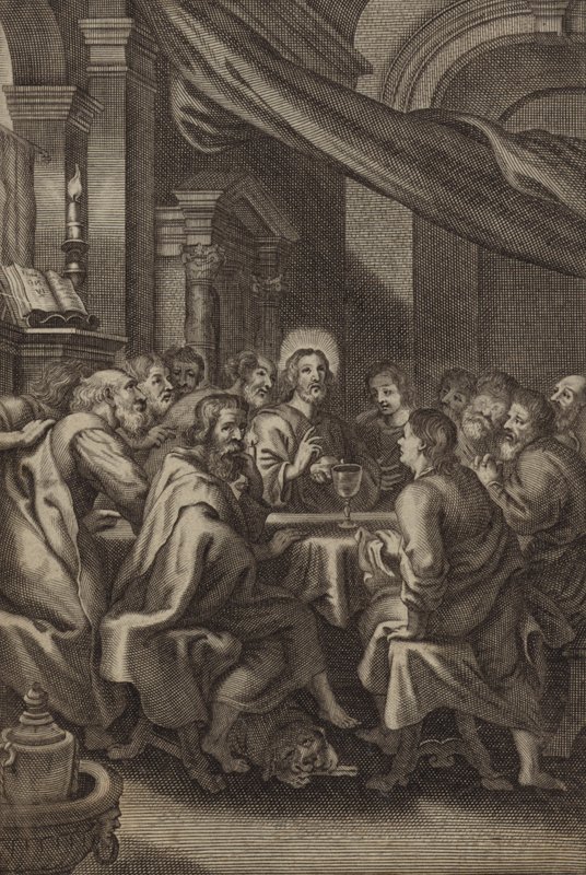 La Cène (gravure) - European School