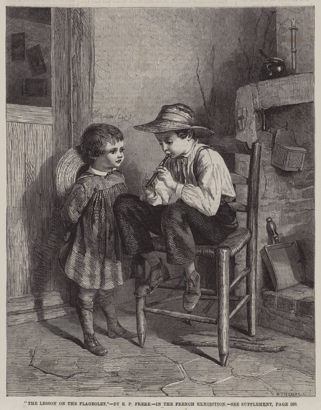 La leçon de flageolet - European School