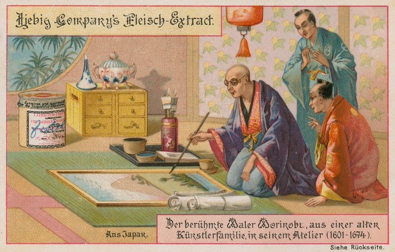 Le peintre Morikobi - European School