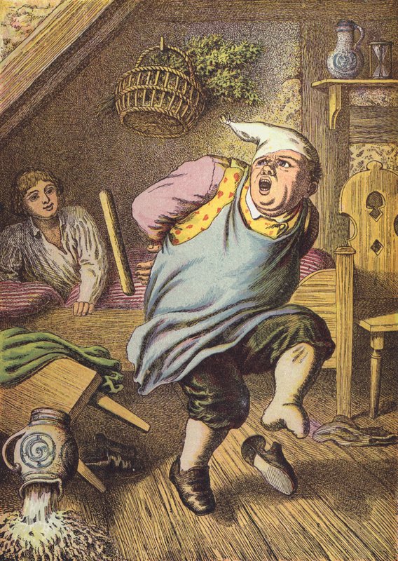 Les Trois Frères (lithographie en couleur) - European School