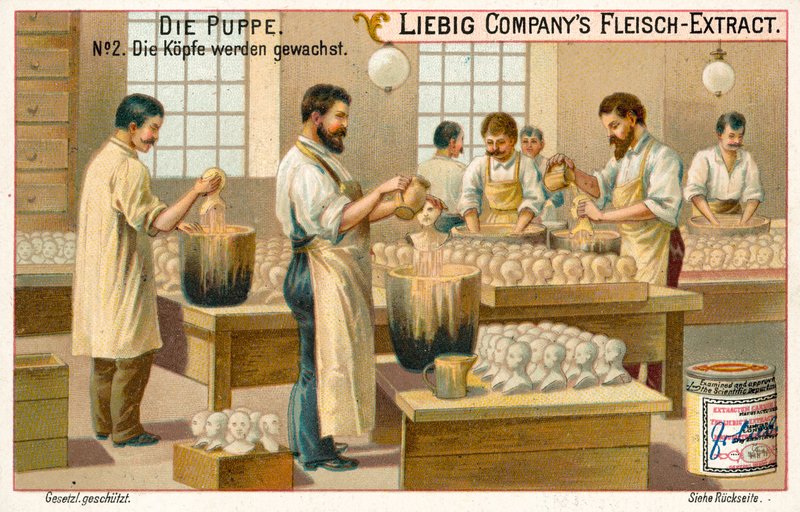 Cirage des têtes de poupées - European School