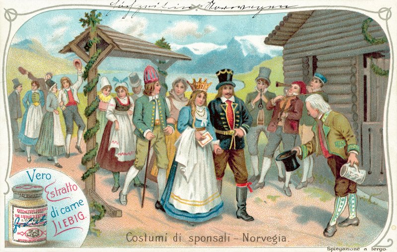 Procession de mariage en Norvège - European School