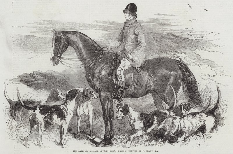 Feu Sir Richard Sutton, baronnet - F. Grant