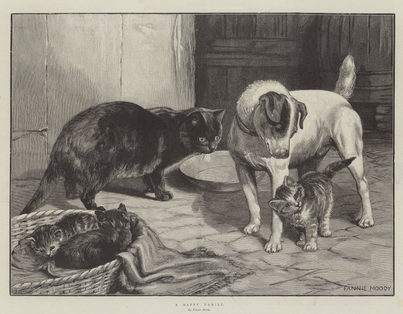 Une famille heureuse - Fannie Moody