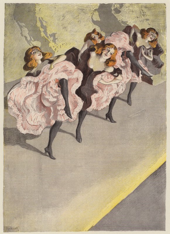 Cancan - Ferdinand von Reznicek