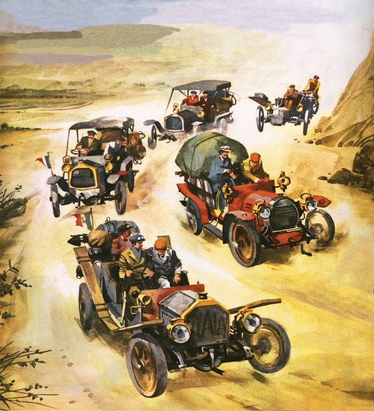 Course automobile de 10 000 miles - Ferdinando Tacconi