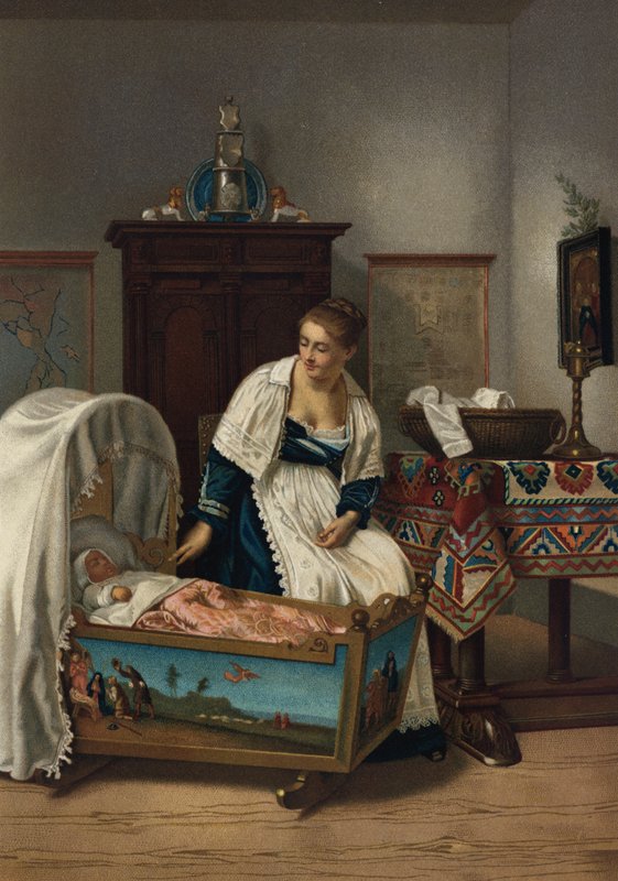 La jeune mère - Florent Willems