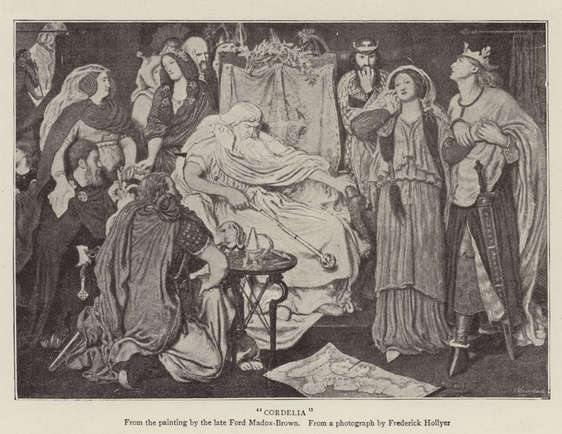 Cordélia - Ford Madox Brown