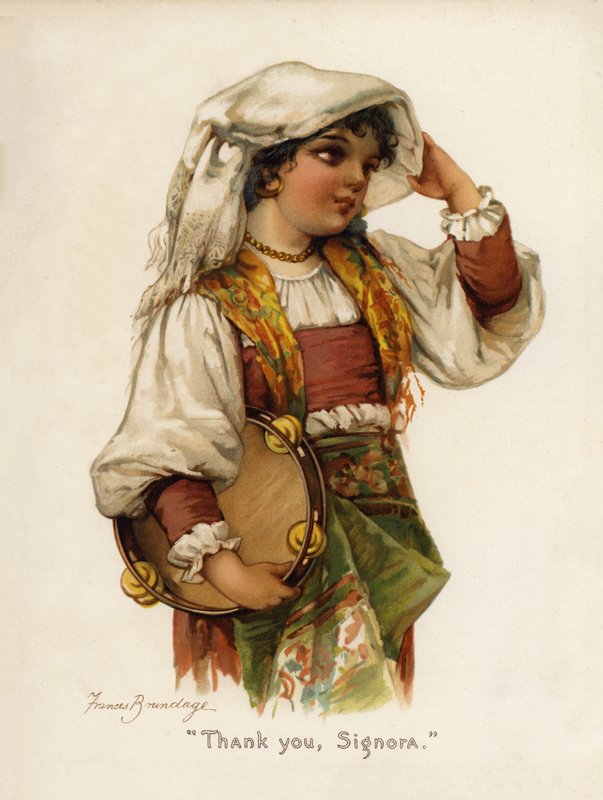 Filles : "Merci, Signora" - Frances Brundage