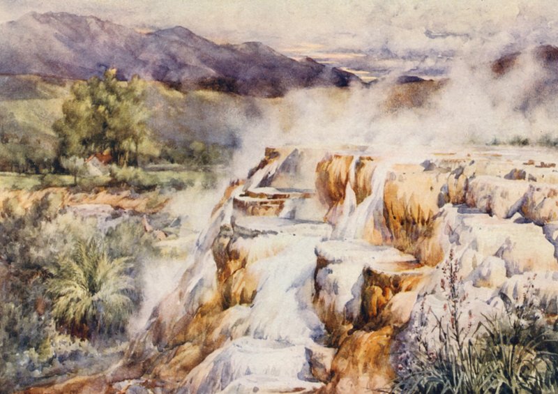 La cascade silencieuse, Hammam Meskoutine - Frances Nesbitt