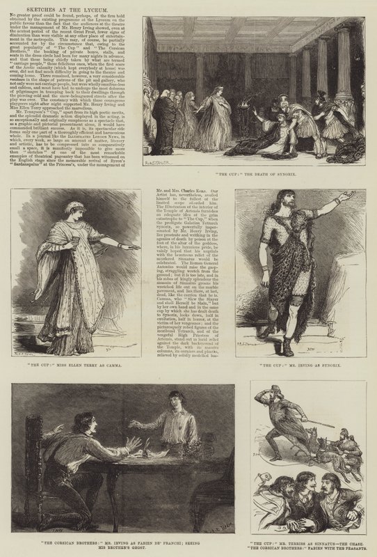 Croquis au Lyceum - Francis S. Walker