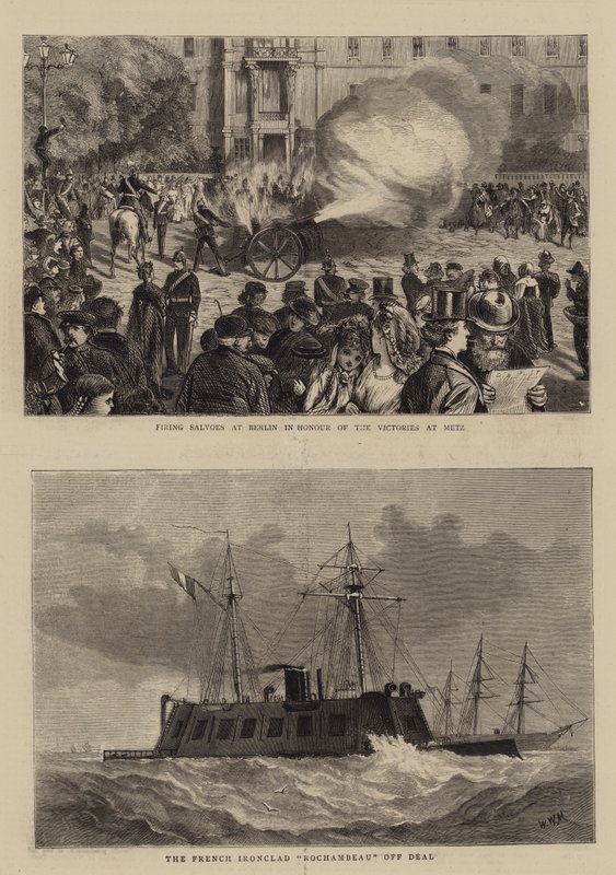 Scènes de la guerre franco-prussienne - Francis Wilfred Lawson