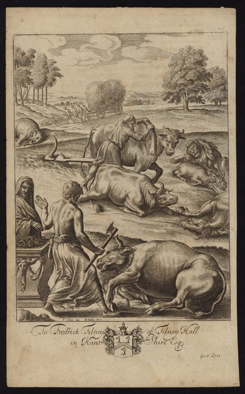 Peste bovine - Francis Cleyn
