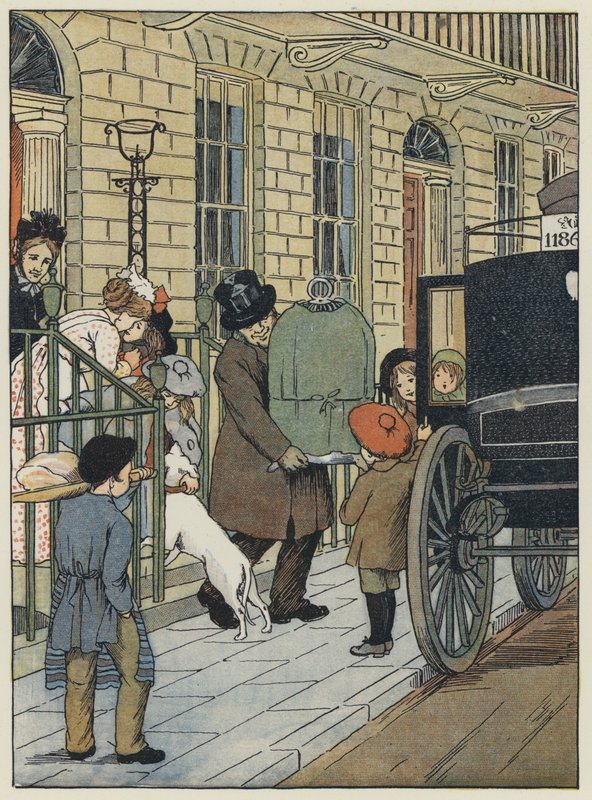 Londres : Homeward Bound ! (lithographie couleur) - Francis Donkin Bedford