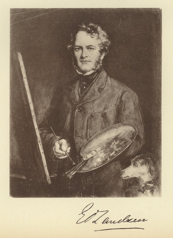 Sir Edwin Landseer (lithographie) - Francis Grant