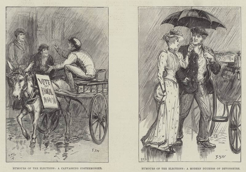Humours des élections - Francis S. Walker