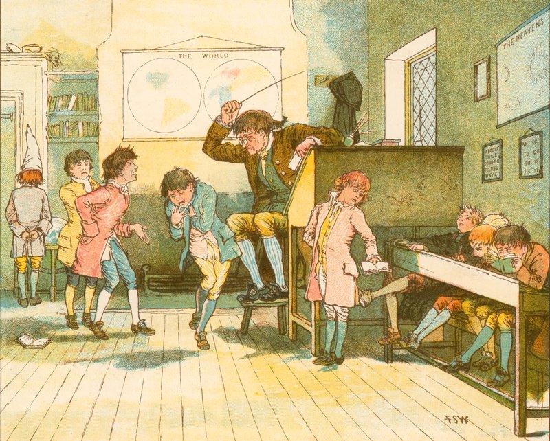 Le Village déserté par Oliver Goldsmith - Francis S. Walker