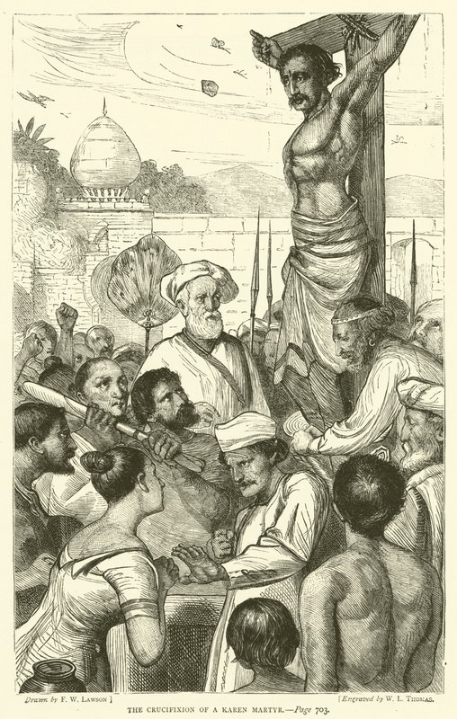 La crucifixion d