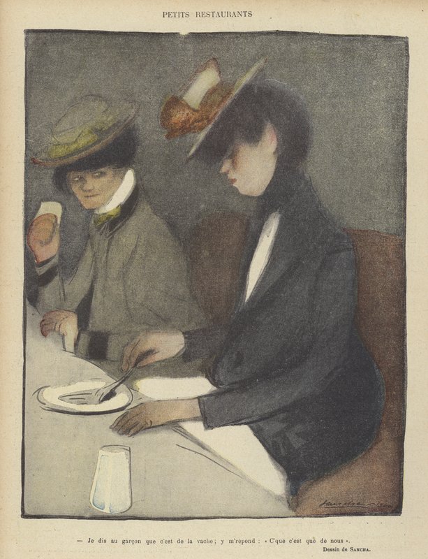 Illustration pour Le Rire - Francisco Sancha y Lengo