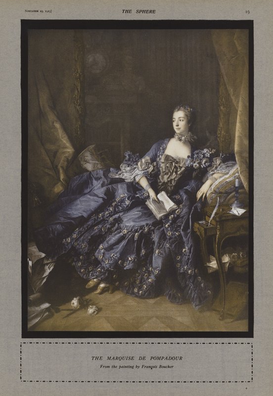 La Marquise de Pompadour - François Boucher