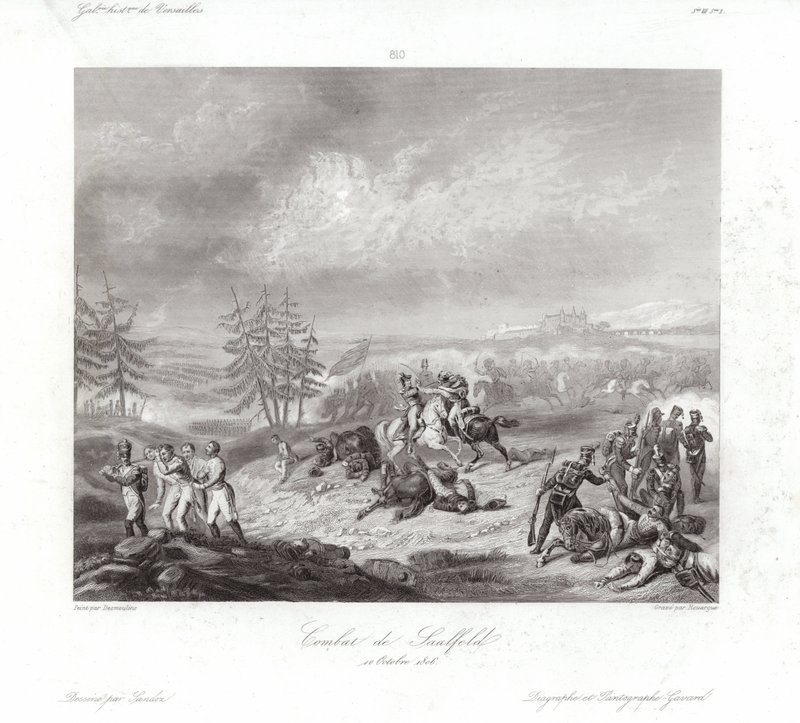 Combat de Saalfeld - Francois Augustin Desmoulins