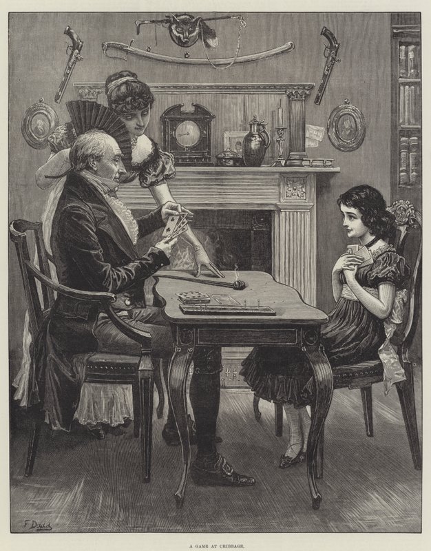 Une Partie de Cribbage - Frank Dadd