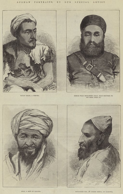 Portraits afghans - Frank Dadd