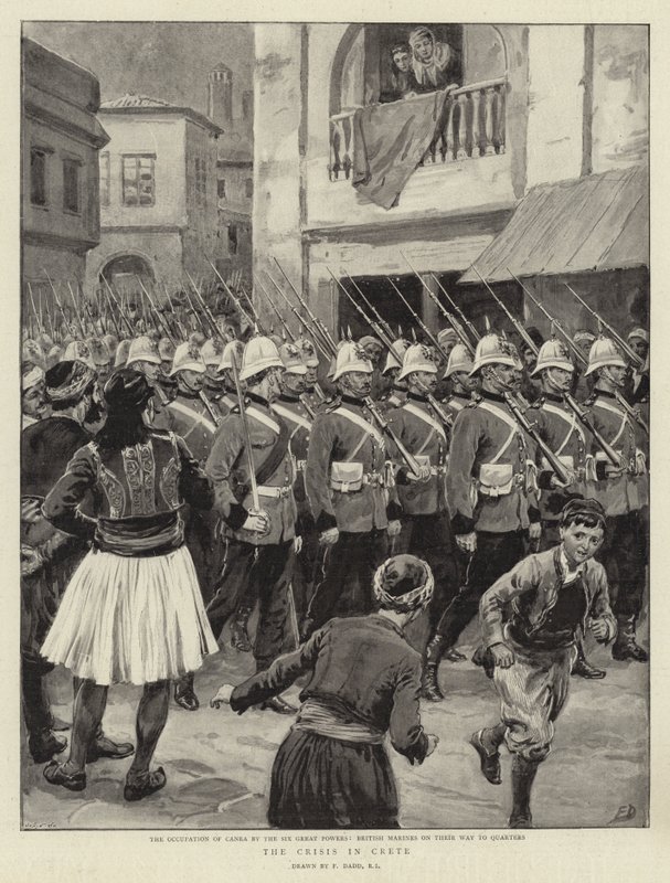 La Crise en Crète - Frank Dadd