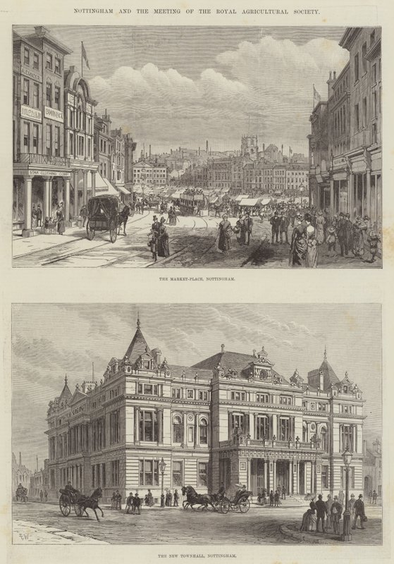 Croquis de Nottingham - Frank Watkins
