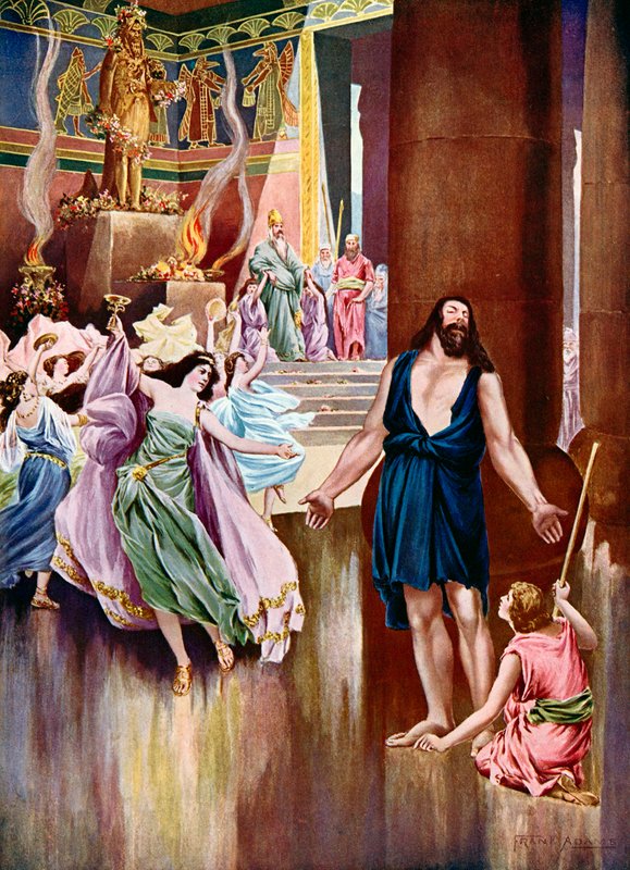 Samson et Dalila, dernier acte dernière scène - Frank Adams
