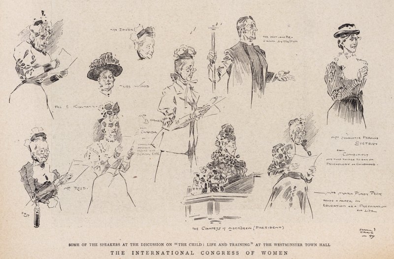 Le Congrès international des femmes - Frank Craig