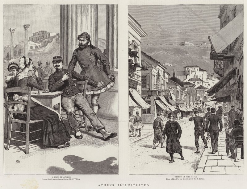 Athènes illustrée - Frank Dadd
