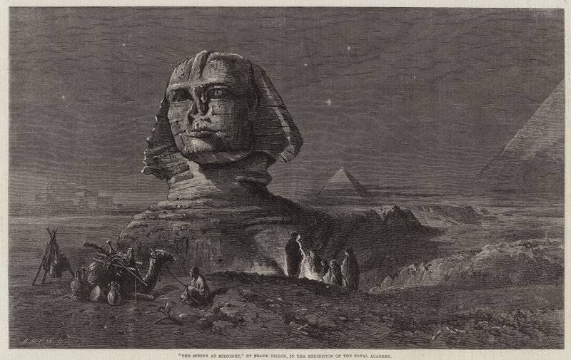 Le Sphinx à minuit - Frank Dillon