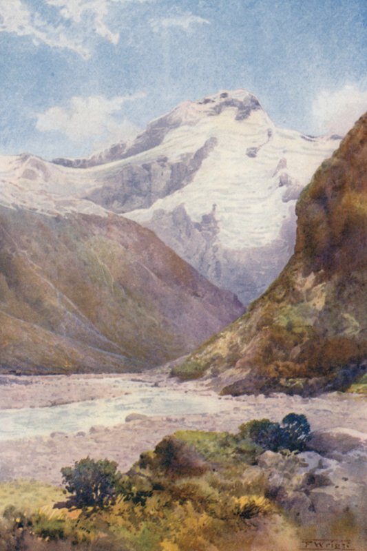 Nouvelle-Zélande : Mont Sefton - Frank H Wright