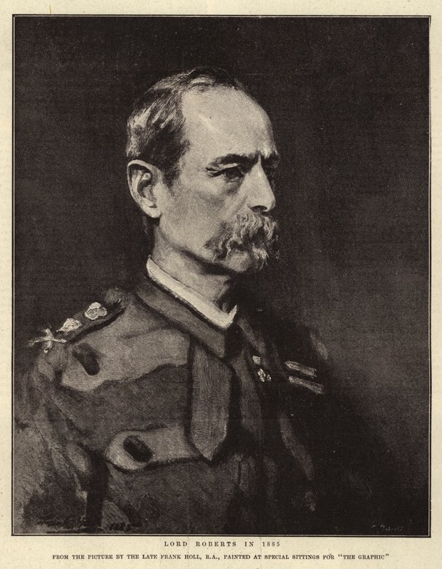 Lord Roberts en 1885 - Frank Holl
