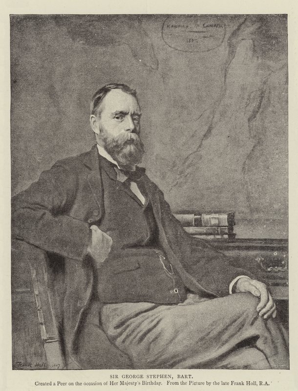 Sir George Stephen, Baronet - Frank Holl