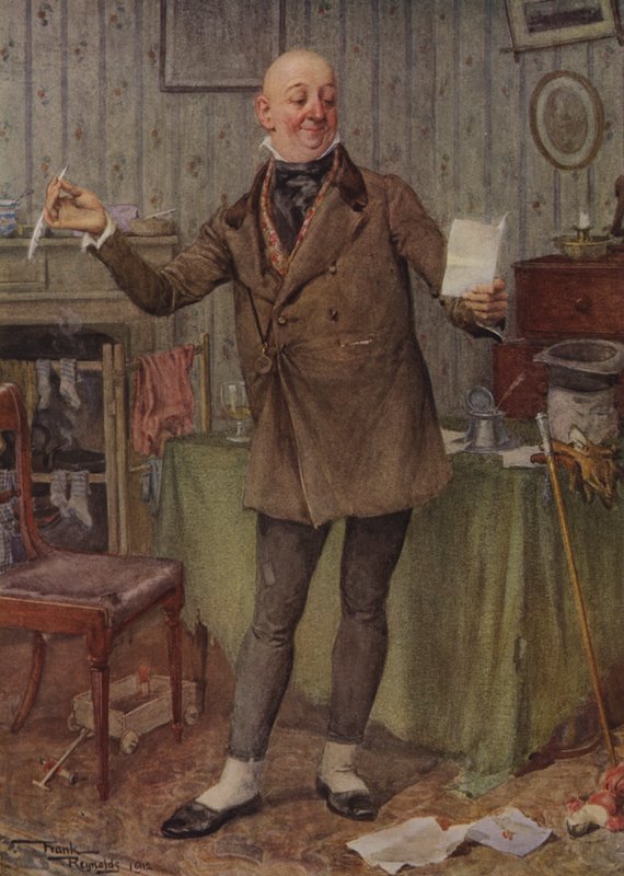M. Micawber - Frank Reynolds