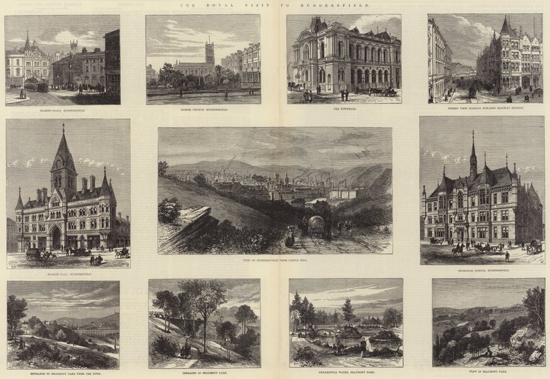 La Visite Royale à Huddersfield - Frank Watkins