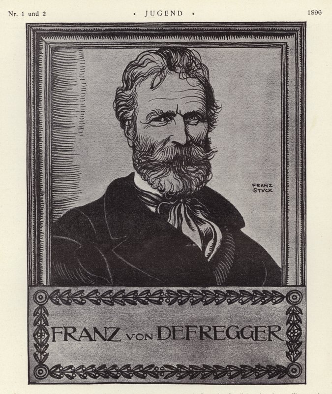 Franz von Defregger, artiste autrichien - Franz von Stuck
