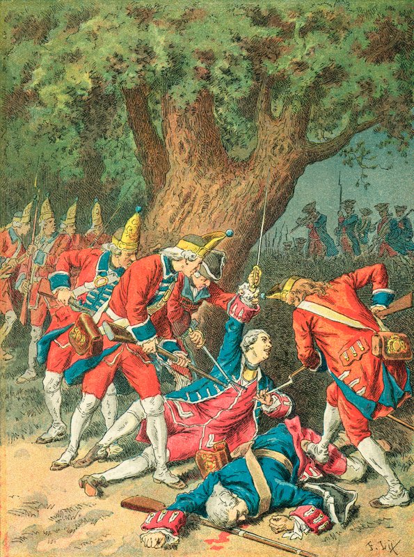 Mort du Chevalier D