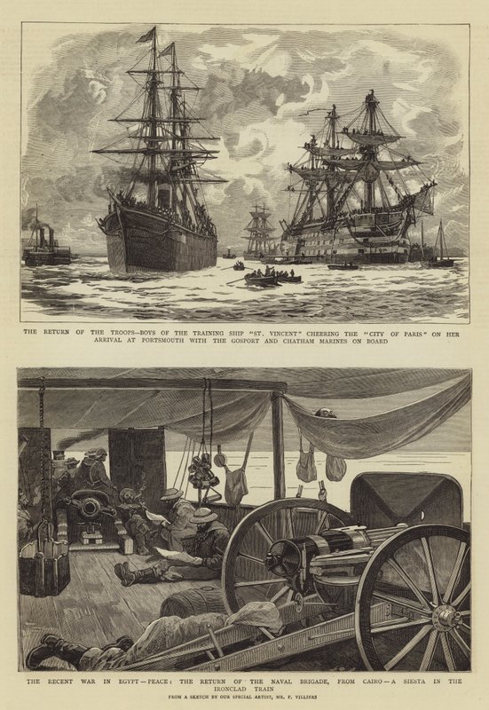 La guerre en Égypte - Frederic Villiers