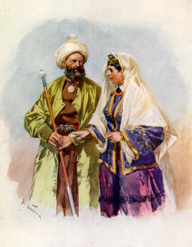 Un Turcoman et sa femme - Frederic de Haenen