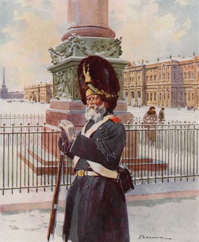 Un des grenadiers du palais - Frederic de Haenen