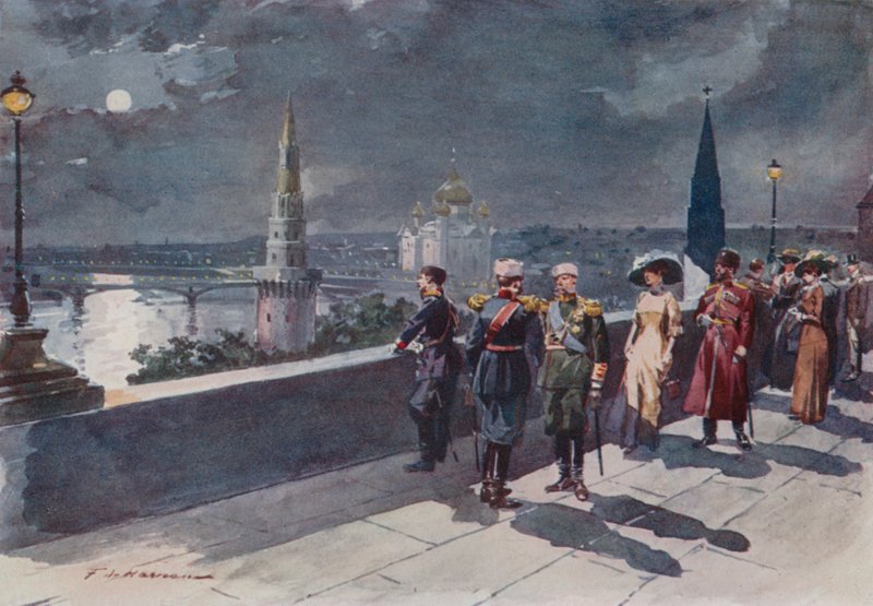 Terrasse du Kremlin - Frederic de Haenen