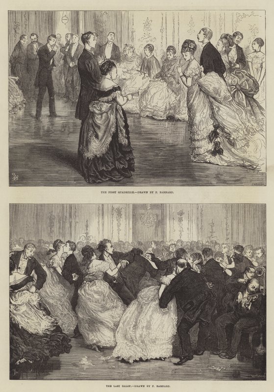 Danse de salon - Frederick Barnard