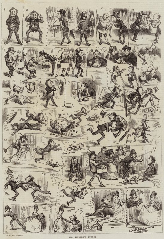 La dinde de M. Titbury - Frederick Barnard